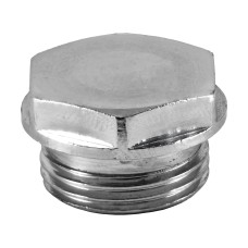 Filtered Angle Valve Cap (Chrome Plated)