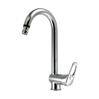 Pull-Down Swan Neck Mixer Kitchen Faucet